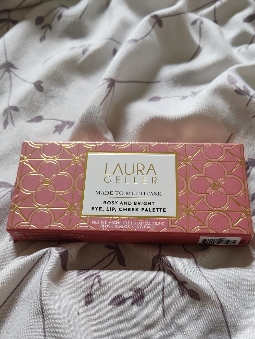 Laura Geller Rosy and Bright Made To Multitask Eye Lip Cheek Palette